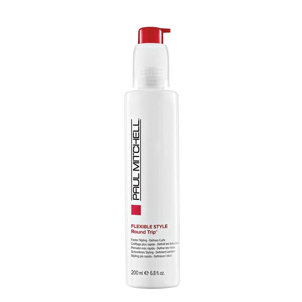 Paul Mitchell Round Trip Curl Defining Serum, Reduces Drying Time For Faster Styling, For Wavy + Curly Hair, 6.8 fl. oz.