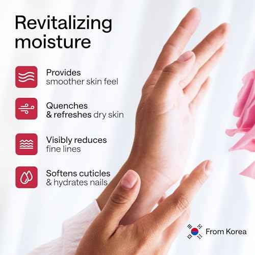 Korean Hand Masks Moisturizing Glove for Dry Hands - Hand Moisturizer Gloves for Women, Men - Hand Therapy Gloves with Collagen, Rose Oil, Shea Butter - White Hydrating Korean Hand Mask Bulk, 12 Pack