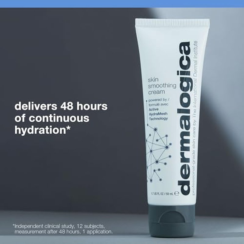 Dermalogica Skin Smoothing Cream - Face Moisturizer with Vitamin C and Vitamin E - Infuses Skin with 48 Hours of Continuous Hydration