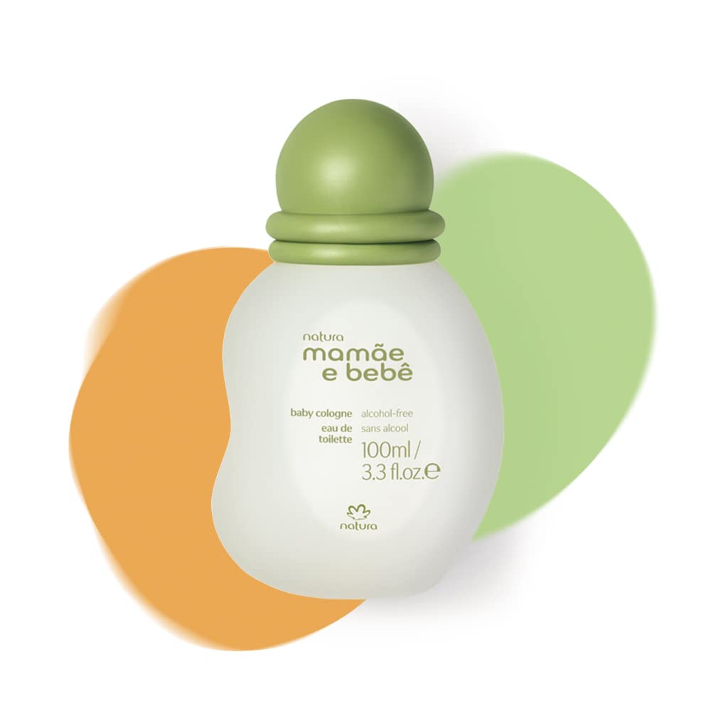 Baby Cologne - Classic Natura Mamãe e Bebê Scent | Gentle Fragrance for Infants