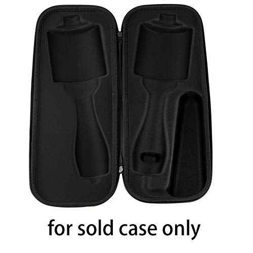 Brappo Hard Portable Travel Case compatibility Revlon One-Step Volumizer Original 1.0 Hair Dryer and Hot Air Brush.(Case Only) (Black)