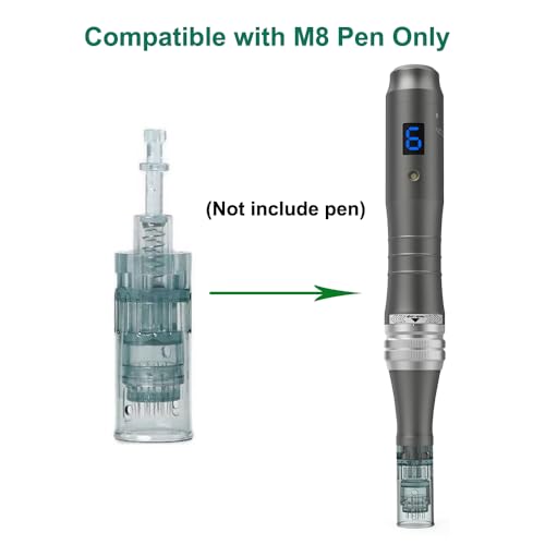 Microneedling Pen Cartridges For Microneedle Machine Set M8 (10pcs 16pin) US-16-J1016