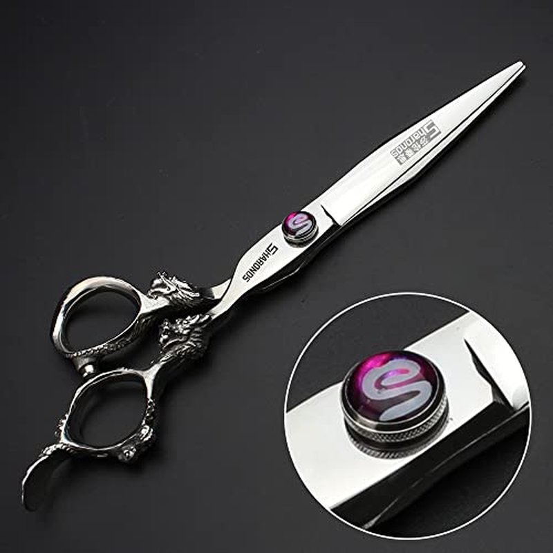 6/7/9 inch Professional Hair Cutting Thinning Scissors Barber Shears Hairdressing Salon Set (Cutting scissors) (7-inch 3pc)