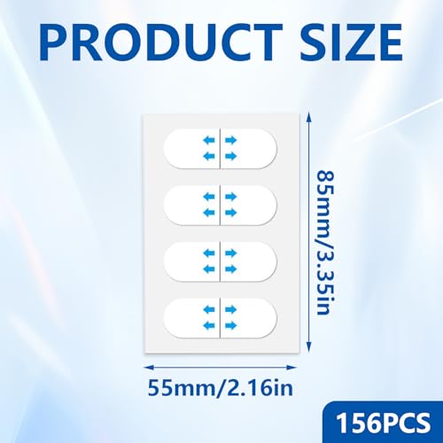 156 PCS Facelift Tape for Face Invisible, Instant Adhesive Waterproof Double Chin Tape for Lifting Sagging Skin