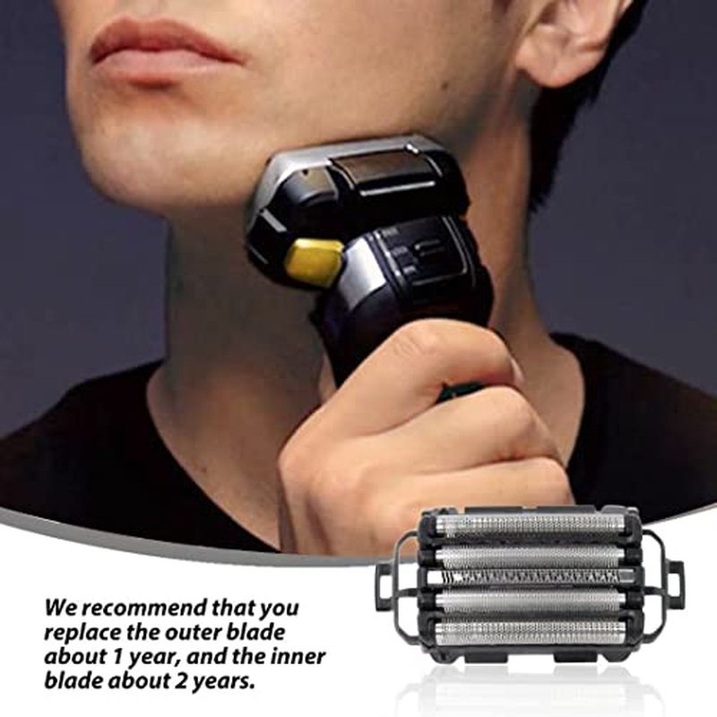 ES-LV95-S, ES-LV65-S,ES-LV81-K,ES-LV61-A Shaver Outer Foil Replacement for Panasonic Shaver Repl Outer Foil WES9173P, w/ ARC5 5-Blade, ES-LV97K