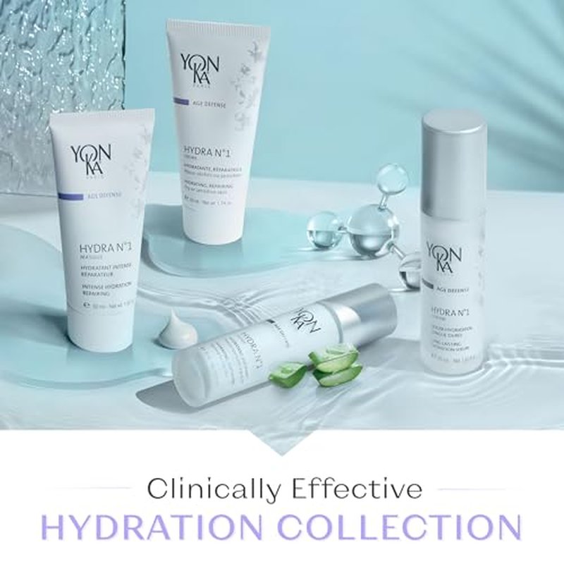 YON-KA AGE DEFENSE HYDRA NO. 1 FLUIDE Hydratante, Reparatrice Fluid (1.7 Ounce / 50 Milliliter) - Non-Greasy Hydrating Fluid Designed For Oily Skin Types