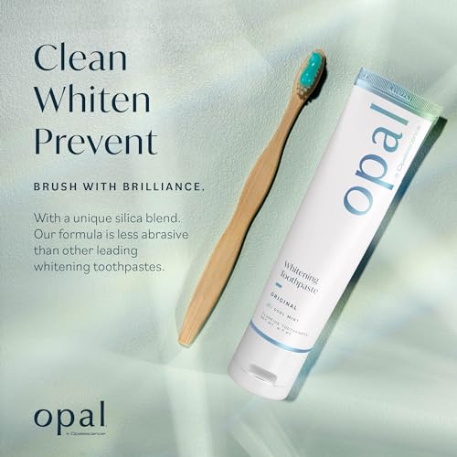 Opalescence Opal Teeth Whitening Toothpaste (Pack of 3) - Cool Mint Original Formula - Oral Care, Gluten-Free - 4.7 Ounce Made by Ultradent -TP-5760-3