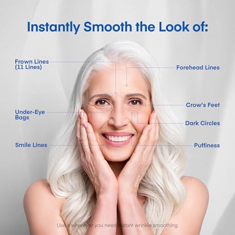 Instant Under Eye Lift Serum - Reduces Eye Bags, Wrinkles, Puffy Eyes, Dark Circles & Crow¡¯s Feet in Minutes - Advanced Firming Polysaccharide Formula for Mature Skin - 20 mL