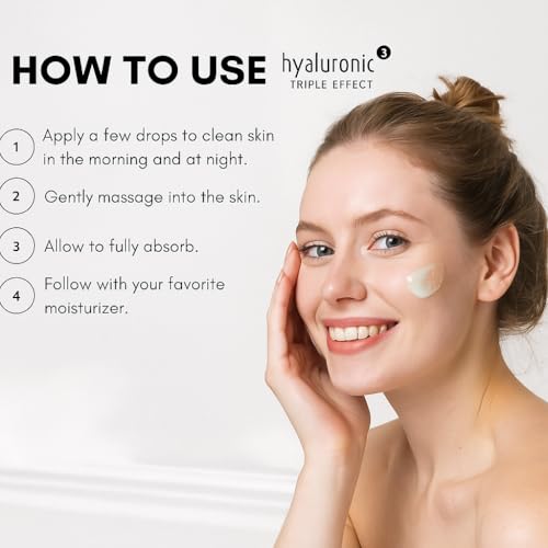 ?b ?tre belle Hyaluronic Acid 3D Serum, Quicklift Day & Night, Skin Care for Women, Lightweight Hydrating & Moisturizing Serum for All Skin Types, 30 mL