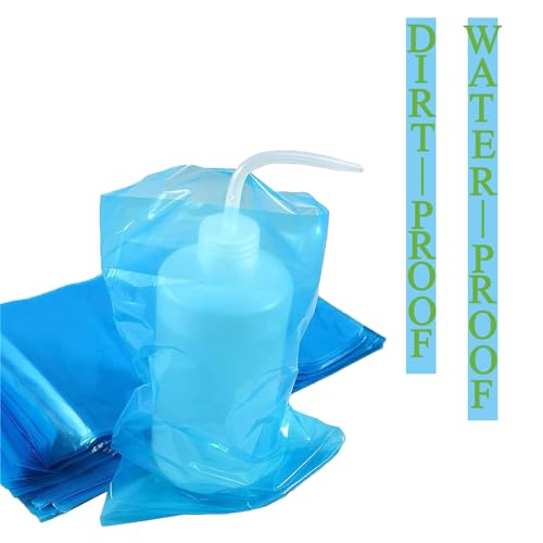 Tattoo Wash Bottle Bags - Beoncall 250pcs/box Wash Bottle Squeeze Covers Sleeves Barrier Supplies for Tattoo Bottle Care Tattoo Cleaning Supplies