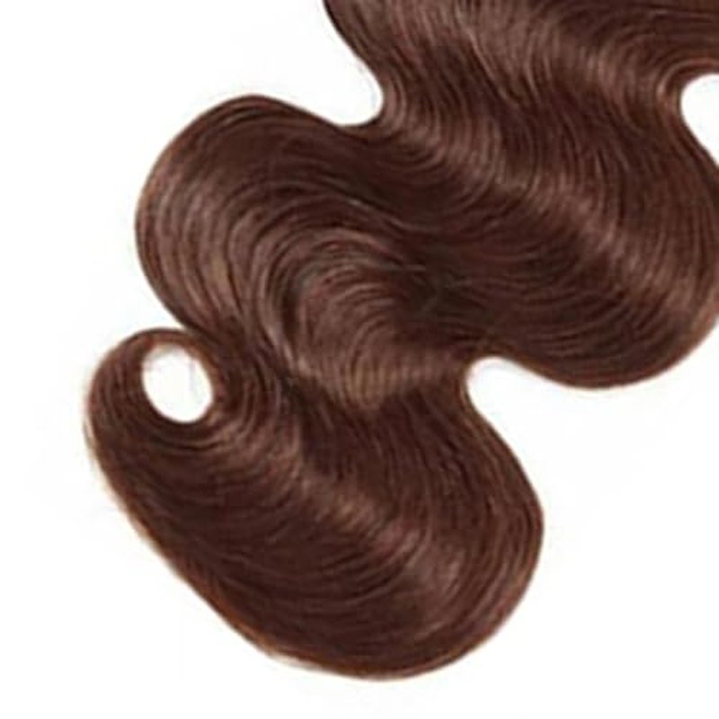 Chocolate Brown Bundles Human Hair Color 4 Body Wave Bundles Niegmeag Brazilian Virgin Remy Hair Single Bundle 20 Inch Brown Body Wave Bundle 100g