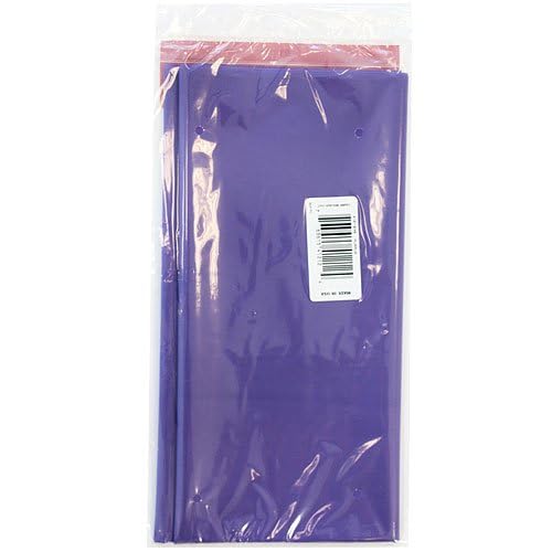 Party Dimensions Plastic Rectangular 54"x108" | Purple | 1 Pc Table Cover