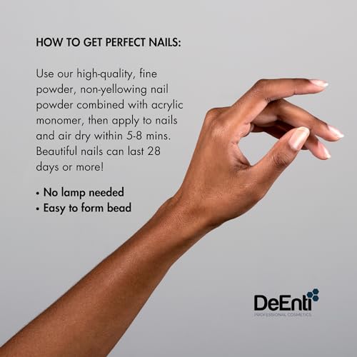 Acrylic Nail Powder, 2oz Dark Pink Acrylic Powder Dip for Nails, Long Lasting Salon Quality, Bubble Free Professional Manicures, Fake Nails, Carving & Extensions