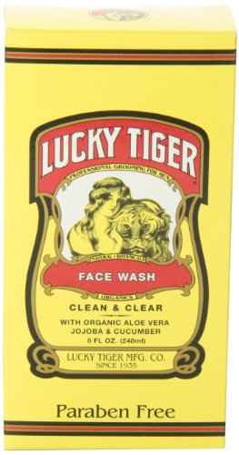 Lucky Tiger Face Wash, 8 Ounce