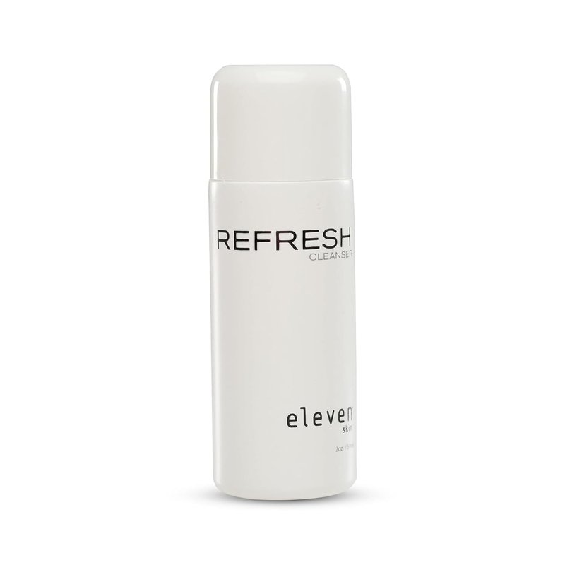 Elevenskin Refresh Facial Cleanser - Gentle Gel Face Wash with Seaweed & Marine Extracts - Hydrating Makeup Remover, Face Cleanser for Women & Men - All Skin Types, 4 fl oz