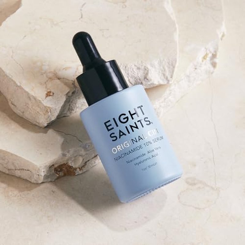 Eight Saints Original Cin, 10% Niacinamide Serum For Face Anti Aging, Natural and Organic, Facial Serum to Reduce Fine Lines, Dark Spots, Large Pores, and Wrinkles, 1oz