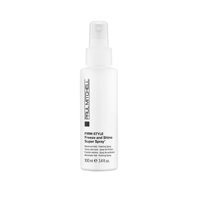 Paul Mitchell Freeze and Shine Hairspray - Maximum Hold & Shiny Finish for Coarse Hair