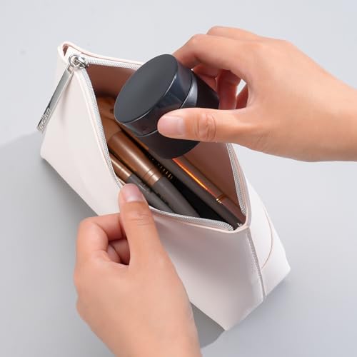 OverNews 2oz Black Glass Jar Travel Size, 45PCS Empty Cosmetic Lotion Container with Black Lid & Spatula, Small Mini Jar for Beauty