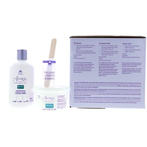 Avlon Affirm Dry and Itchy Scalp Sensitive Scalp Formula Relaxer, 12 Piece Set