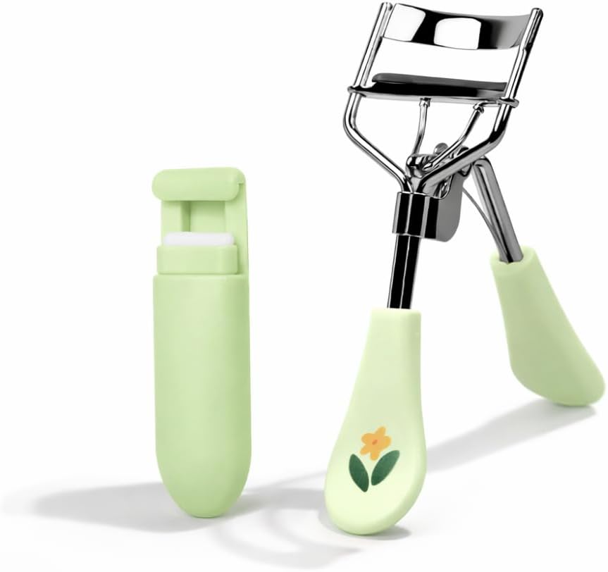 Eyelash Curler for Women - Manual Lash Curler with Wide Angle Fit | Gentle No Pinching, Portable Makeup Tool