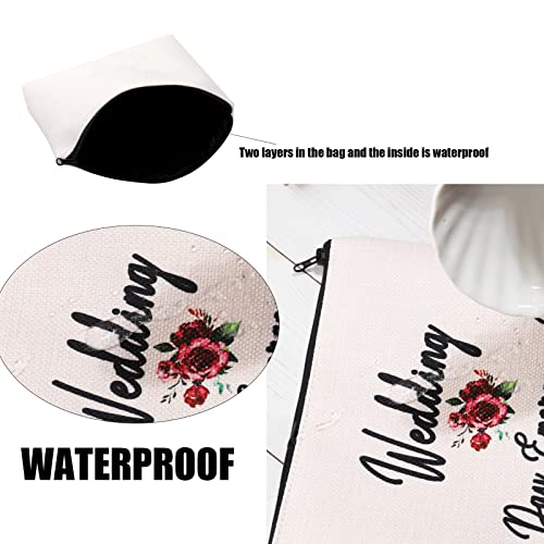 PXTIDY Virginia Travel Makeup Bag Long Distance Relationships Gift Someone In Virginia Loves Me Bag Virginia Souvenir Gift