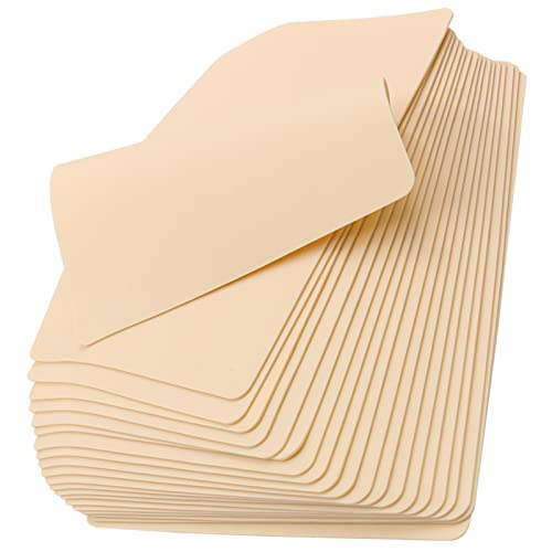 Blank Tattoo Practice Skin - Romlon 20Pcs Tattoo Skin Practice 8'' x 6'' Double Sides Tattoo Skin Microblading Eyebrow Fake Skin for Tattoo for Beginners and Experienced Artists Tattoo Supplies