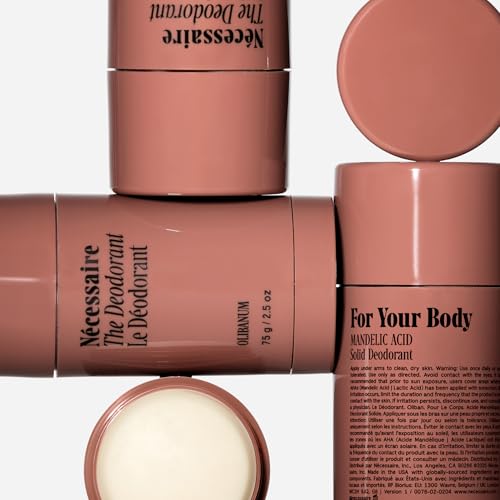 N?cessaire The Deodorant Olibanum | Natural Aluminum Free Deodorant For Women & Men. Extra Strength Treatment with Mandelic Acid. Free of Baking Soda, Ozokerite & Parabens (75 g/2.5 oz)