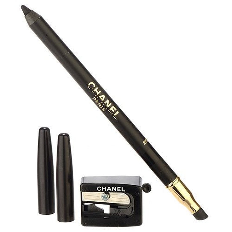 Chanel Black Eyeliner - Le Crayon Yeux 01 Noir, 0.03 Ounce | Long-Lasting Formula