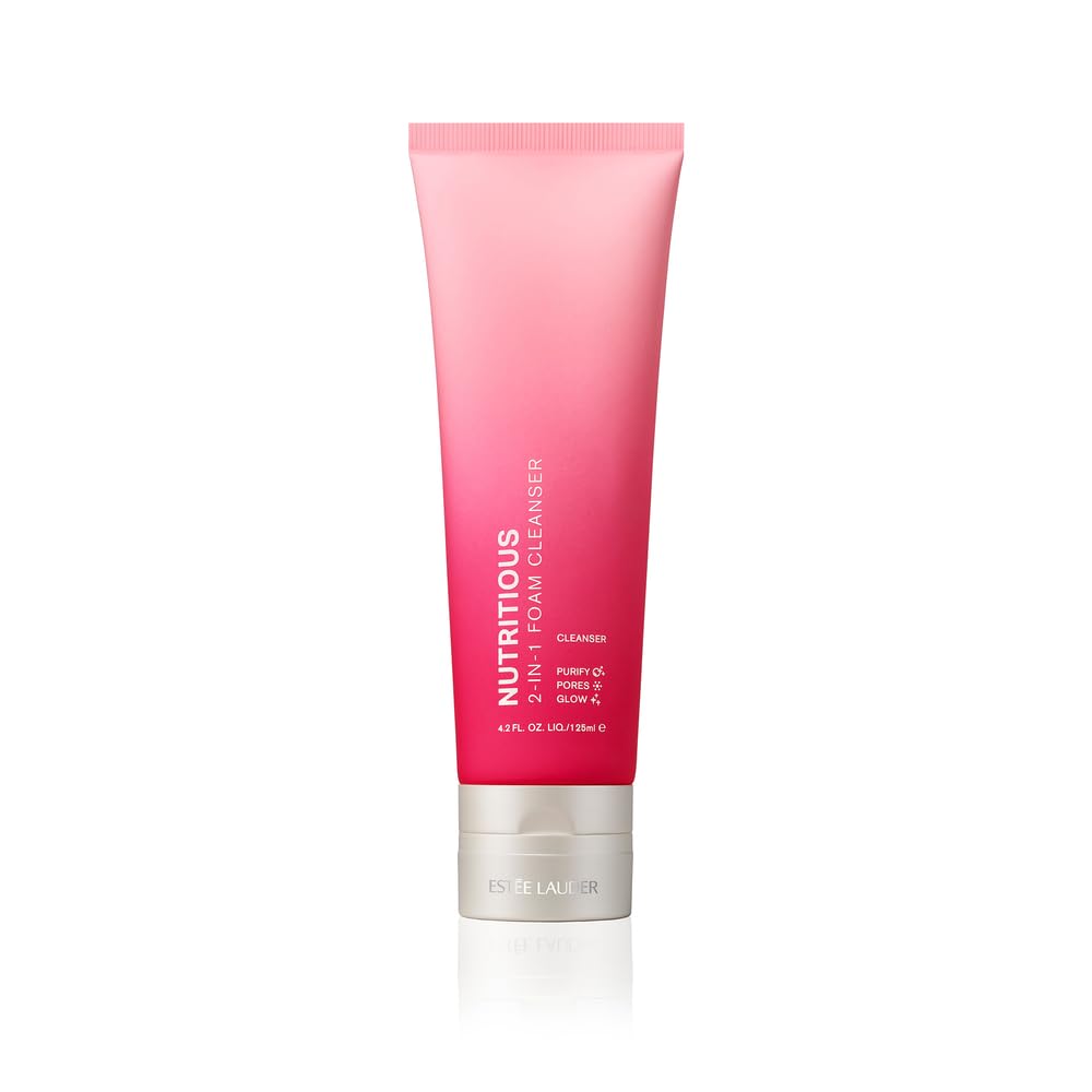 Estée Lauder Nutritious 2-in-1 Foaming Face Wash & Mask - Pore Minimizer, Hydrating Cleanser