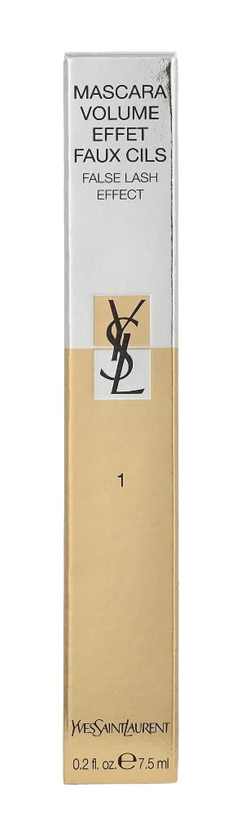 Yves Saint Laurent Mascara Volume Effet Faux Cils, No. 01 High Density Black, 0.2 Ounce