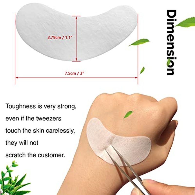 50 Pairs GreenLife 100% Naturel Eyelash Extension Under Eye Gel Pads patches kit Collagen with Aloe Vera Hydrogel Eye Patches set for Eyelash Extension Supplies Tools (50 150 300 Pairs)