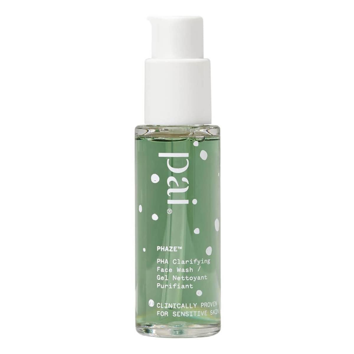 PAI SKINCARE London | PHAZE PHA Clarifying Face Wash, Blemish & Blackhead Control, Sulphate Free, Clinically Proven for Sensitive Skin, 28ml Travel