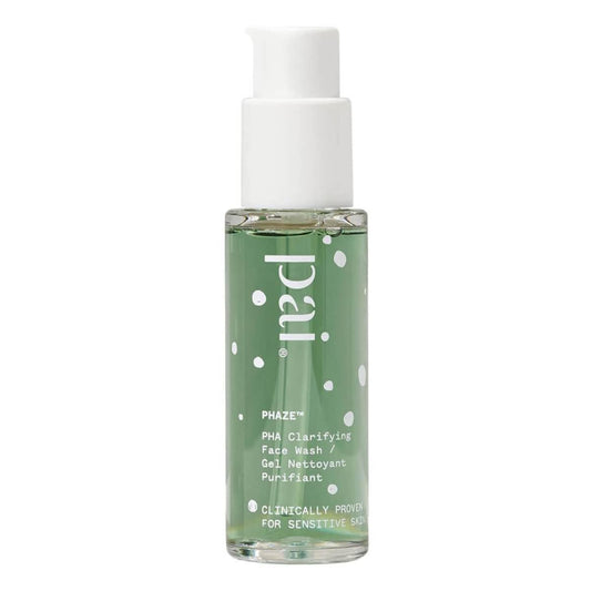 PAI SKINCARE London | PHAZE PHA Clarifying Face Wash, Blemish & Blackhead Control, Sulphate Free, Clinically Proven for Sensitive Skin, 28ml Travel