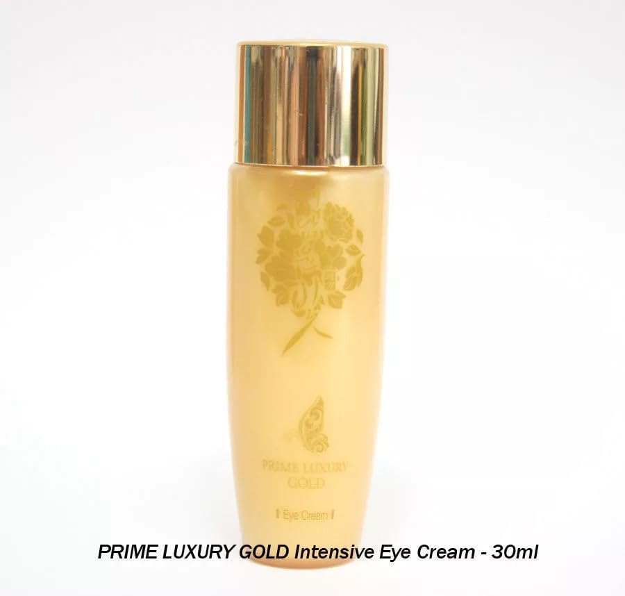 Luxury Gold Women’s Facial Skin Care Set - Nourishing & Moisturizing 4-Piece Korean Cosmetic