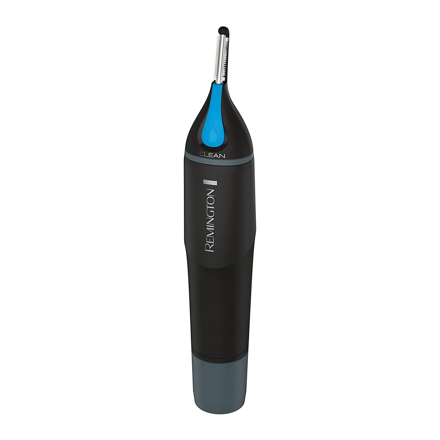 Remington Nose, Ear & Detail Trimmer with CLEANBoost Technology for Easy Washing, Eyebrow Trimming Comb Attachment, Black