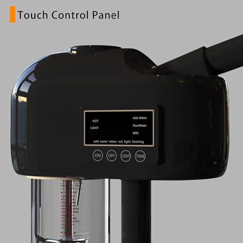 Facial Steamer, Professional Facial Steamer with Hot Mist for Esthetician, Facial Steamers Home Facial Spa, Face Steamer for Facial Deep Cleaning ? Professional Home Facial Spa Steamer with Hot Mist.