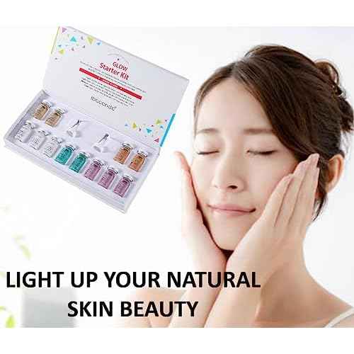 Hyaluronic Acid Serum Ampoule Set for Microneedling Skin Spa Treatment