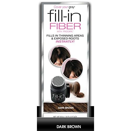 Cover Your Gray Pro Fill-In Fibers with Procapil - Dark Brown