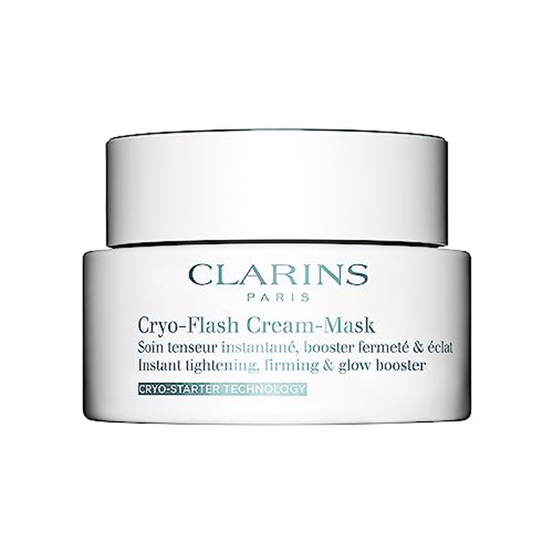 CLARINS Cryo-Flash Face Mask | Visible Lift Effect in 10 Minutes* | Visibly Minimizes Pores | Boosts Radiance | Pro Like Results | All Skin Types
