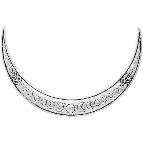 HAQUIL Moonphase Cresent Hairstick Vintage Antique Moon Shape Viking Hairstick Jewelry