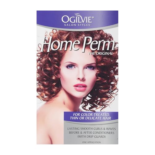 Ogilvie Salon Styles Home Perm The Original - For Color Treated, Thin, or Delicate Hair - 4 pc