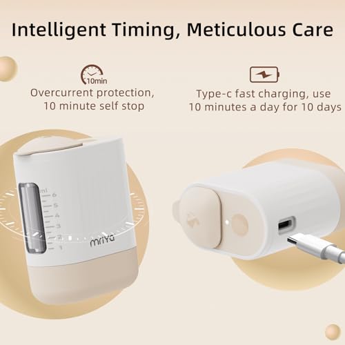 mriya 2 in 1 Electric Hair Treatment Applicator and Massager Brush for Hair Growth, Essential Oil and Serum Application