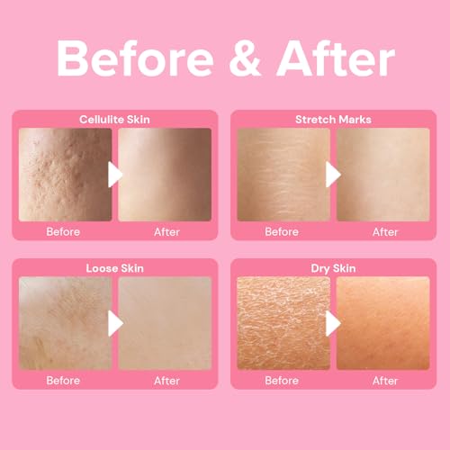 Anti Cellulite Body Firming Cream: Tightening & Lifting Booty Lotion with 3D Thermal Tech for Thighs, Belly, Bum & Women Sagging Skin, Shea Butter & Coconut Oil, 3.4 oz