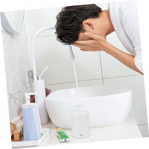 Baluue 2pcs Facial Foam Maker Cups Portable Cleansing Tool for Home Travel Produces Rich Foam for Skincare Efficient Face Wash Foamer Output