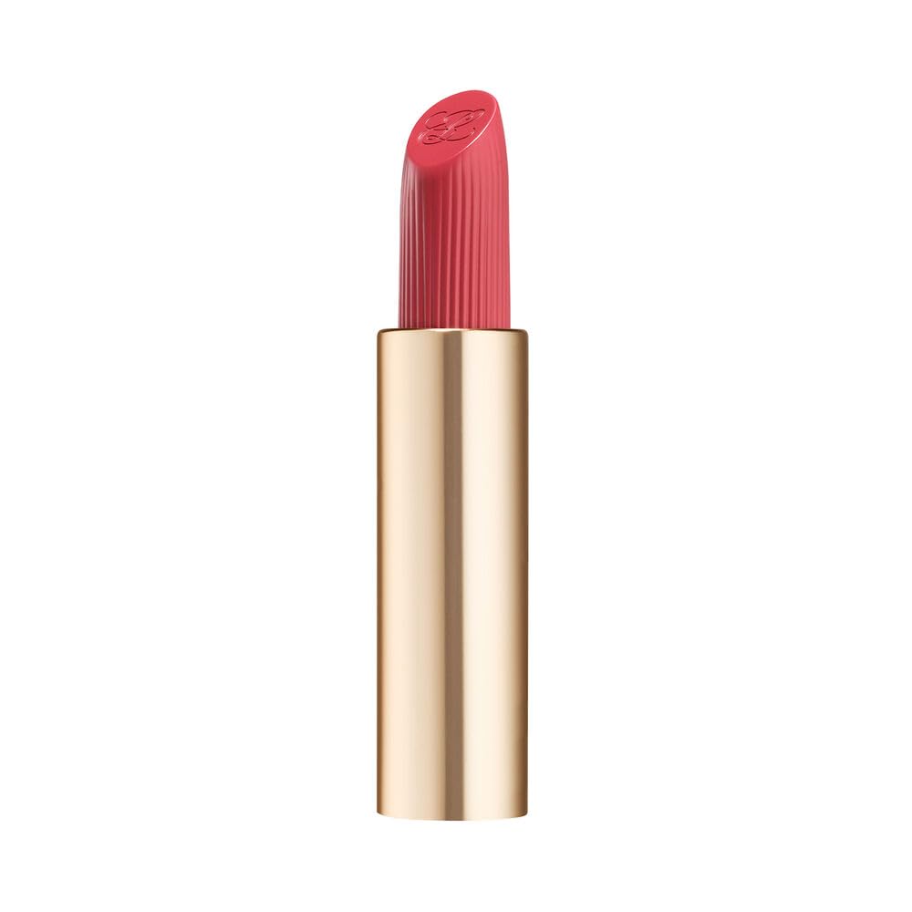 Estée Lauder Pure Color Long Lasting Cream Lipstick for Women with Cream Finish | Plumping & Nourishing 0.12 Ounce, Refill, 420 Rebellious Rose