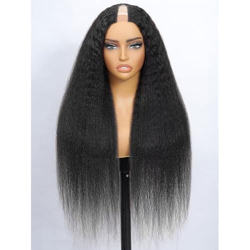 DMKEEP U Part Human Hair Wig 12A Upgraded Glueless Wigs Human Hair Straight U Part Wig Human Hair Wigs for Women 20 Inch