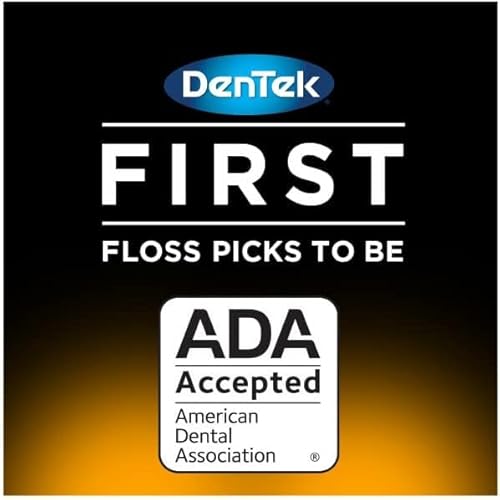 DenTek Comfort Clean Floss Picks Fresh Mint 150 Each (Pack of 9)