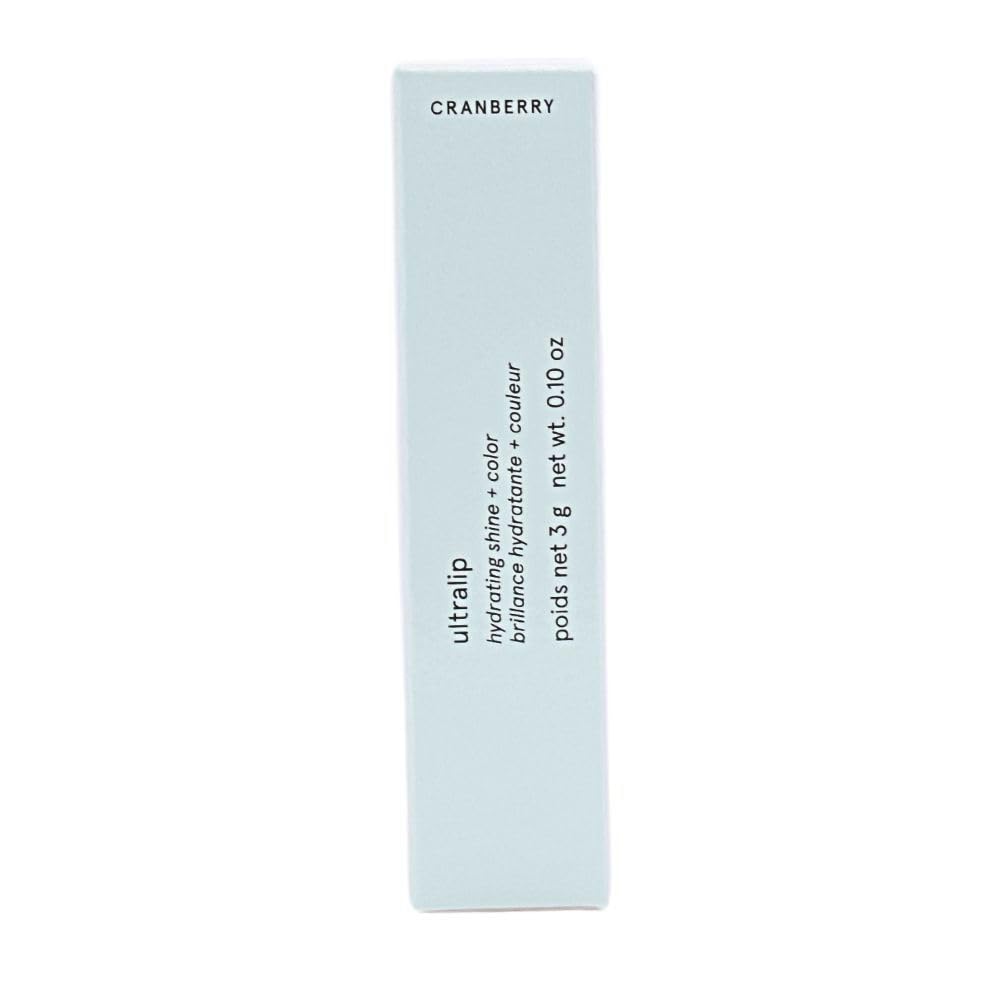Glossier Ultralip High Shine Lipstick with Hyaluronic Acid - Cranberry - Crimson-Berry Red