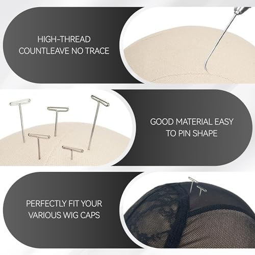 22 Inch Wig Head for Wig, Canvas Mannequin Head with Mount Hole, Manikin Head for Wig Making, Styling and Display, Head Contour More Realistic