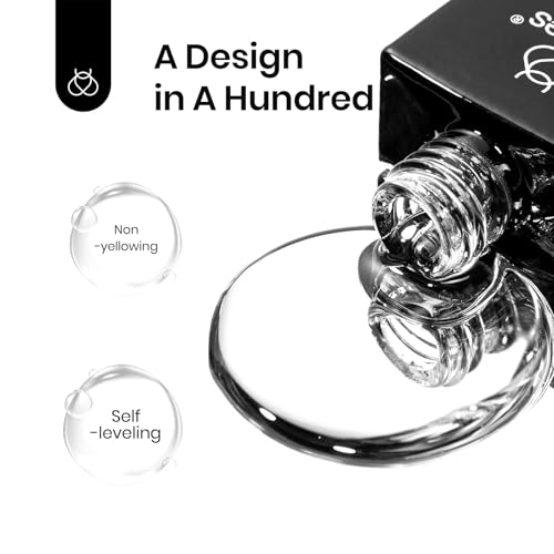 Beetles Blooming Gel, Blooming Gel Nail Polish Clear Uv Led Blossom for Spreading Effect Marble Natural Stone Watercolor Floral Print Fall Nails Soak off Diy Nail Art Design Manicure Gift for Women